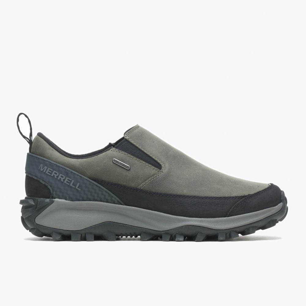 Zapatillas Merrell En Oferta Merrell Thermo Kiruna Moc Waterproof Tenis Slip On Para Hombre Grises